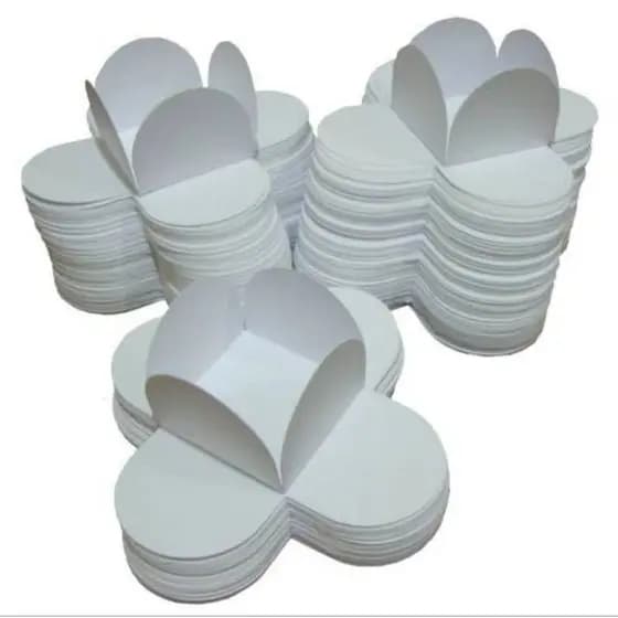 500 Porta Forminha Brigadeiro Branca Forminha Confeitaria Forma Docinho Festas Aniversário
