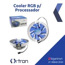 COOLER RGB P/ PROCESSADOR DESKTOP KP-VR301