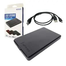 HD EXTERNO PORTÁTIL 2,5" 500GB + CABO USB
