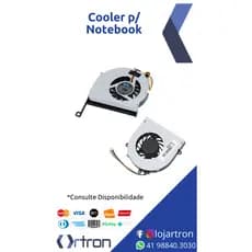 COOLER KSB0705HA + DISSIPADOR BA62-00819A SAMSUNG NP270E4E - OUTLET