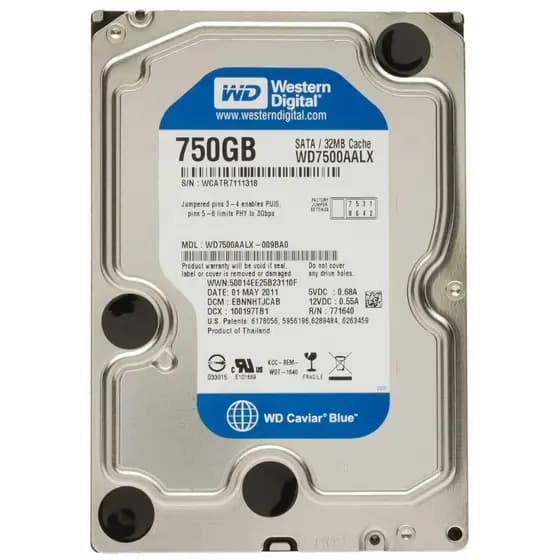 HD P/ DESKTOP 3,5" SATA + CABO SATA - SEMINOVO