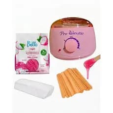 Kit com panela Aquecedora + Cera Confete Depil Bella 250g