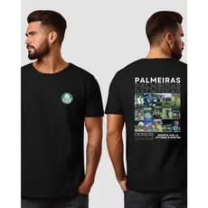 Camiseta Palmeiras futebol fotos 100% Algodão 30.1 01