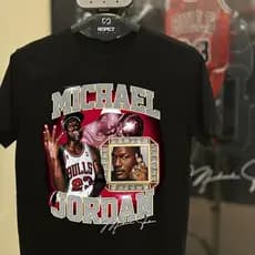 Camisa de Basquete Michael J. Luxo Chicago Bulls Vintage Premium 01
