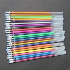 48Pcs Recarga De Caneta Fluorescente Colorida Neutra , flash , Papelaria , Aprendizagem E Material De Escritório