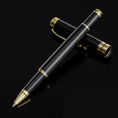1PC Creative Metal Neutral Pen , Caneta De Presente Metálica Assinatura De Alta Qualidade , Papelaria , Material De Aprendizagem