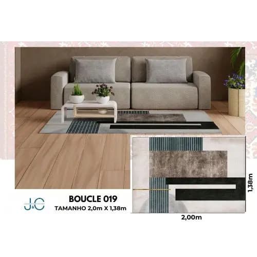 TAPETE PERSA 2,00m x 1,38m PARA SALA/QUARTO/ESCRITÓRIO