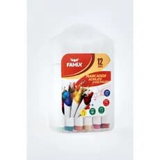 Marcador Premium Kit 12 Canetinhas Famix Lettering Decoração