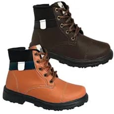 Bota Botinha Masculina Casual Infantil Menino Conforto