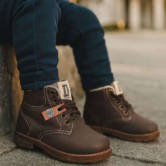 Bota Infantil Menino Coturno Casual