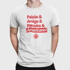Camisa do América de Natal Dia dos Pais Camisas de Times Dia dos Pais Modelo Exclusivo