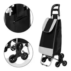 Carrinho de compra/feira 6 rodas 30kg RF