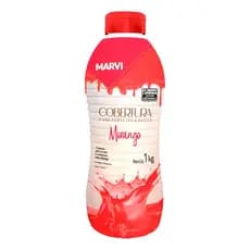 Calda Cobertura De Sorvete De Morango 1kg Marvi