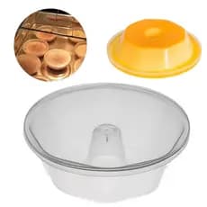 50 forma mini pudim forneavel Descartável 120ml com Tampa