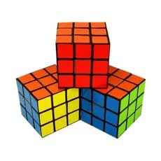 Cubo Mágico simples 5x5cm brinquedos td