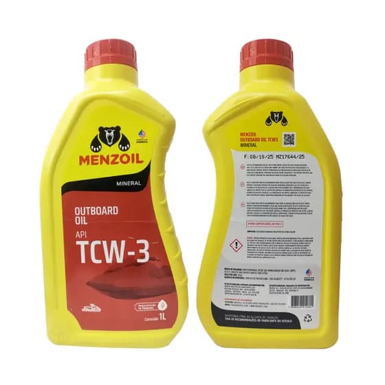 Óleo Premium TCW3 Menzoil 2 Tempos Todos Motores de Popa