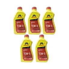 Óleo Náutico Menzoil TCW3 2T Premium Todos Motores Kit C/5