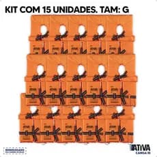 GIII Colete Salva Vidas Ativa 3 Canga Homologado Tam G Kit C/15