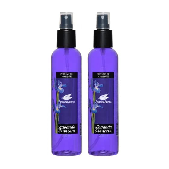 Kit C/ 2 Aromatizador Perfume P/ Ambiente 200ml Spray Vários