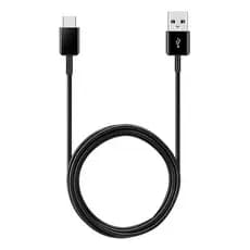 Cabo Usb 3.0 Samsung Preto Com Entrada Usb  Saída Usb Tipo C