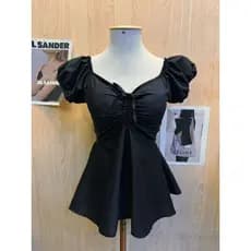 Blusinha Estilo Vestidinho Fofo Elegante Moda Feminina
