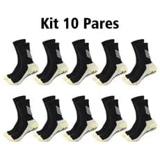 HAD Marca Kit10 Pares De Novas Meias Esportivas De Futebol  Profissionais Masculinas Antiderrapantes