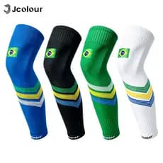 Jcolour Kit 3 Pares Copa do Mundo 2026 Meia De Proteção Para Perna Futebol Suporte
