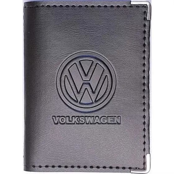 Carteira de couro Porta Documento Personalizada com a Marca do seu Carro
