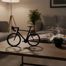 Bicicleta Decoração Quarto Sala Escritório Presente Impressão 3D