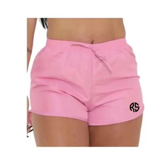 Shortinho Feminino Tactel Moda Praia Piscina Short Tactel