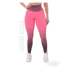 Legging Academia Feminina Degradê Várias Cores Calça Feminina Cintura alta Leggig