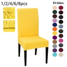 capa de cadeira de jantar kit com 6