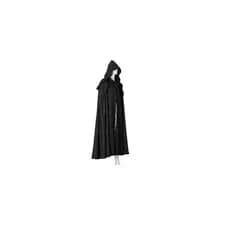 roupa de Exu capa preta de umbanda e candomblé de luxo de veludo