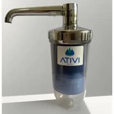 Filtro Copo Abs Universal Com Refil Para Torneira Ativi
