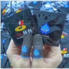 Luva De Dedo Gamer Profissional Ghost Fire Game Fingertips Anti Suor Captain Chicken Gamesir LU002