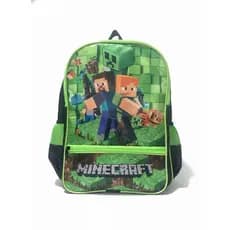 Mochila Infantil Minecraft Games Costas Escolar