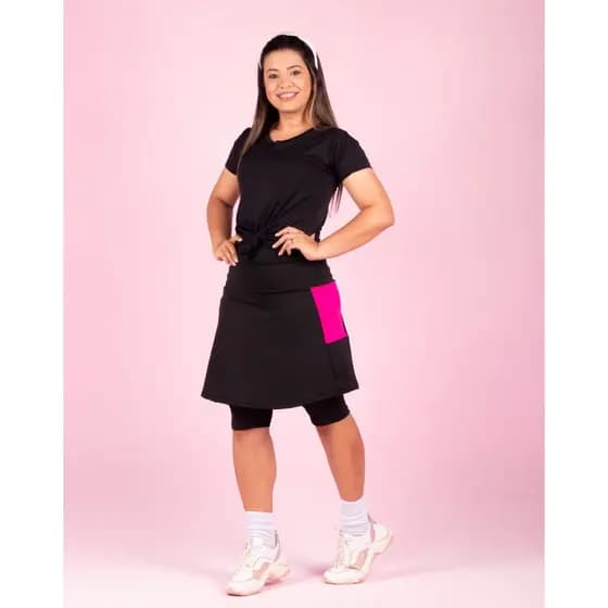 Conjunto Moda Fitness Evangelica Academia Composto e Confortavel