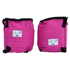 Caneleira / Tornozeleira 8 Kg - O Par Academia Rosa