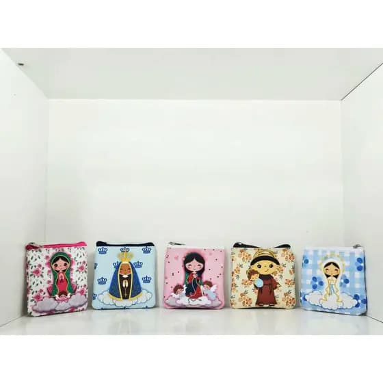 Kit com 03 Porta terços Santinhos