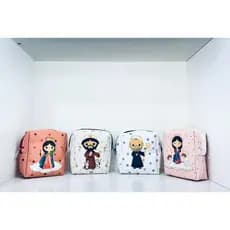 Porta terço/bolsinha box Santinhos