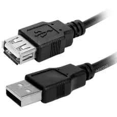 Cabo Usb Extensor Extensão Macho x Fêmea USB 2.0, Alta Velocidade
