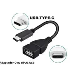Cabo Adaptador Otg Tipo-c transferência de dados