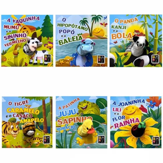Coleção Dedoche Diversão Garantida Livros Infantil
