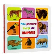 Meu Primeiro Livro De Animais Cartonado