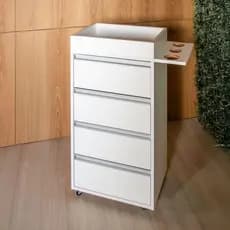 CARRINHO AUXILIAR COM #SUPORTE PARA #SALÕES / #BARBEARIAS - ENVIO #IMEDIATO - PRONTO PARA USO!
