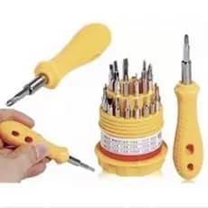 Kit Jogo De Chave Fenda Phillips Torx Estojo Precisão 31 Em 1 Kit Ferramentas Multiuso