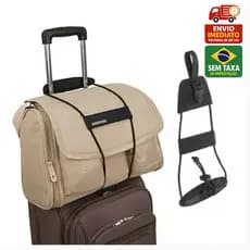 Cinta Ajustável Bagagem Alça Elástica Mala Viagem Bag Bungee Comissário Tripulante Prendedor De Mala Necessaire