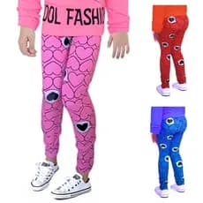 Calça Legging Menina Infantil Criança Estampada Quentinha Inverno Frio