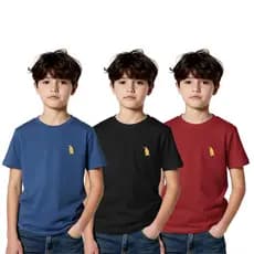 Camiseta Infantil Básica Manga Curta em Algodão Fashionista do 4 ao 8 Anos