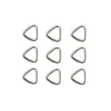 Elo Junção, TRIANGULAR,  p/ Argolas De Chaveiro - 500 Unidades